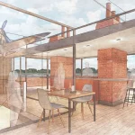 spitfire rooftop bar internal view