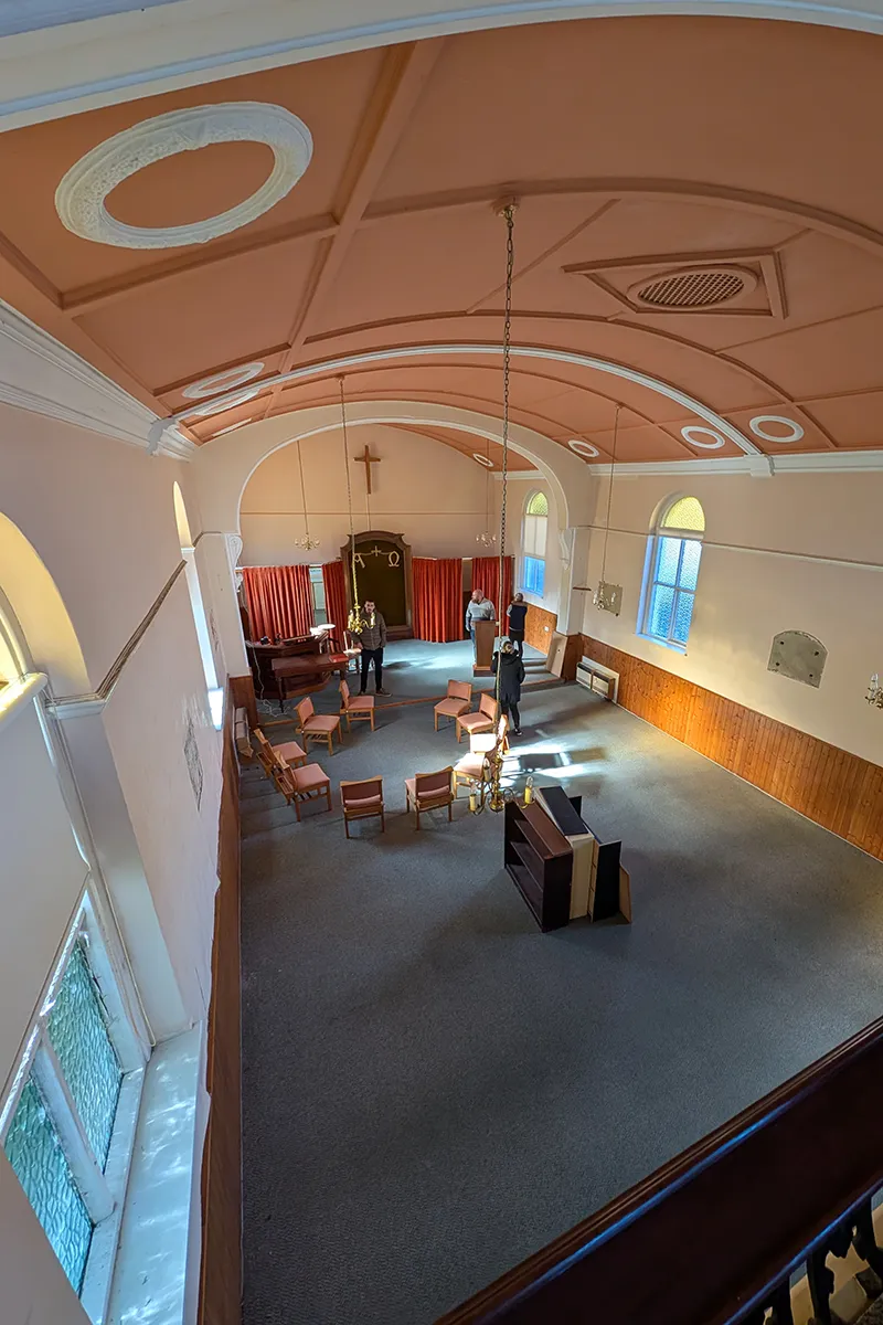 Fordingbridge methodist church inside