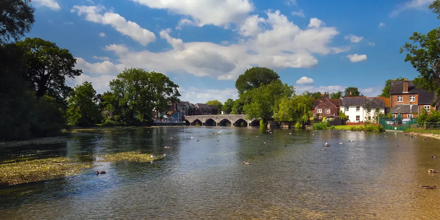 Fordingbridge River Avon and Bridge