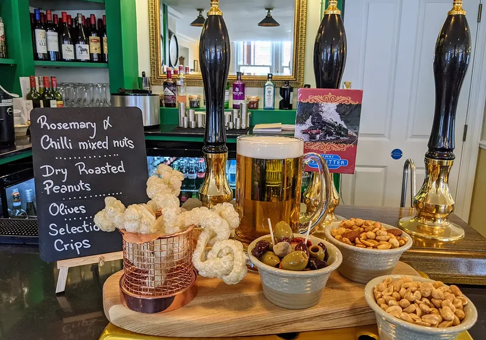 Railway Hotel bar snacks